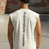 REMERA SIN MANGAS ELEMENT SKATE OVER MUSCLE - Thumbnail Image 4
