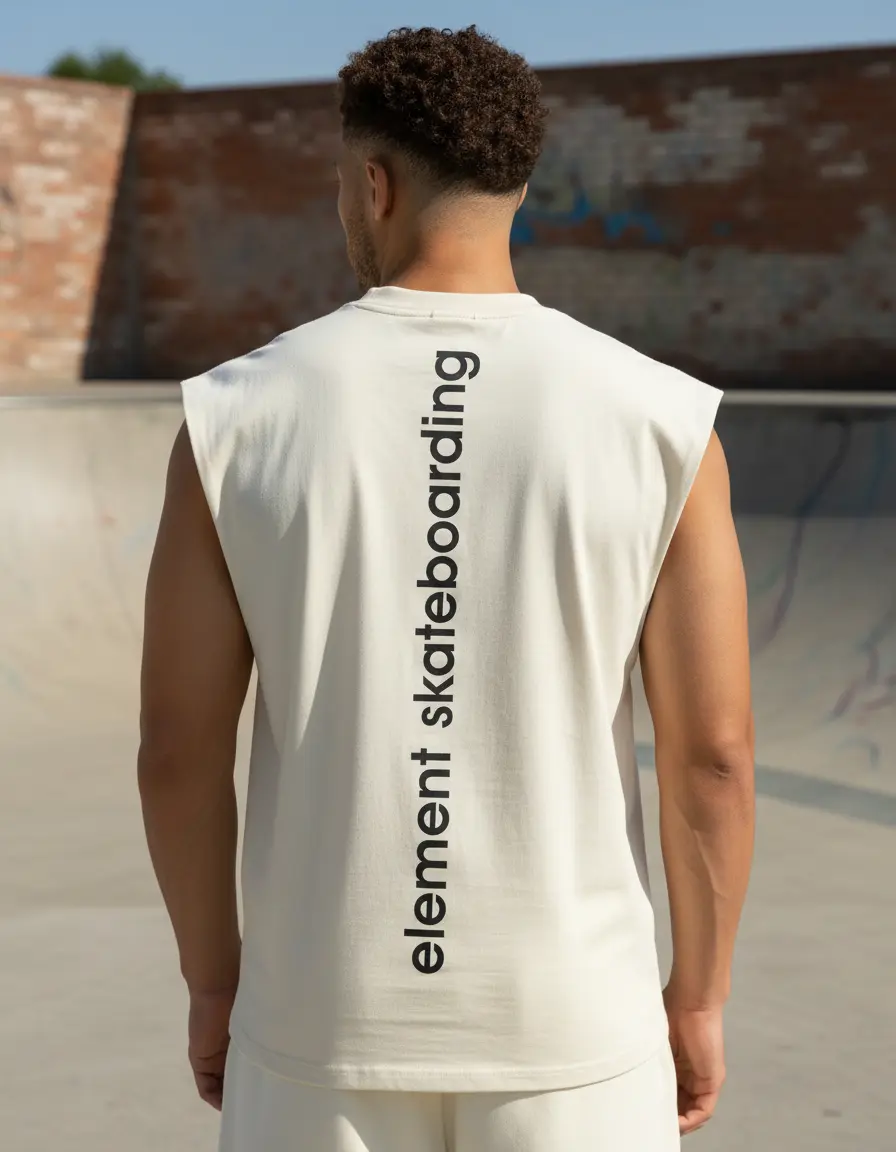 REMERA SIN MANGAS ELEMENT SKATE OVER MUSCLE - Imagen 4