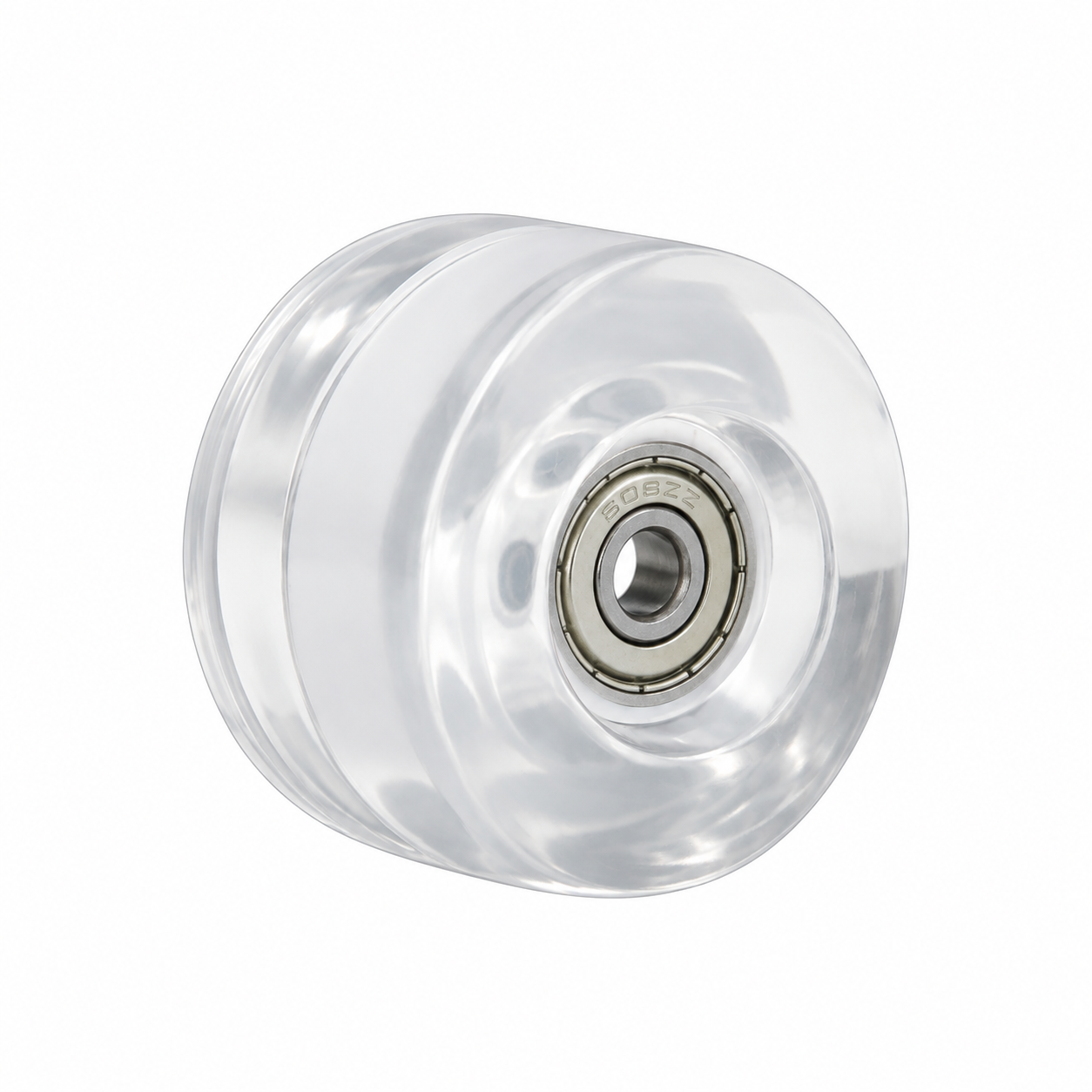 Ruedas Patín Artístico Transparentes 54mm 84A x4 - Imagen 2